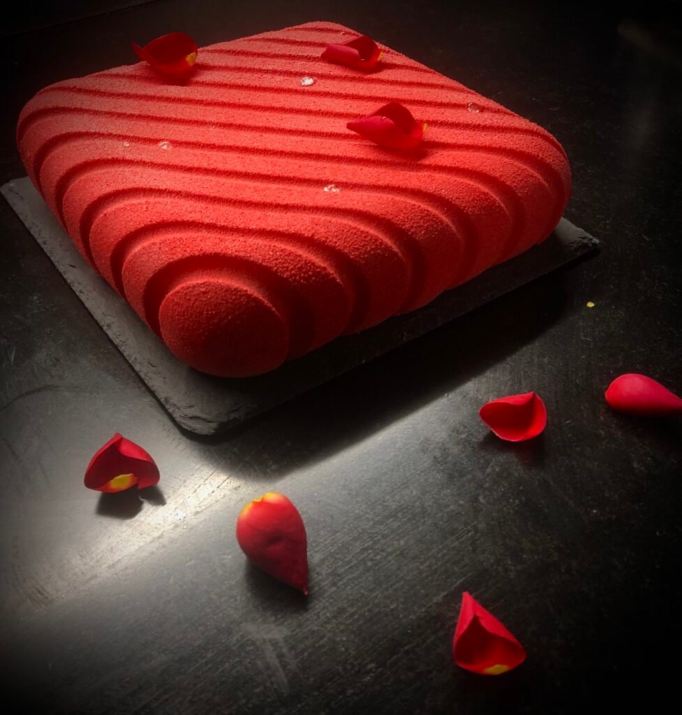 Atelier entremet st valentin aux fruits rouges